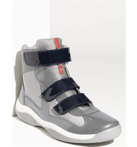 prada sneaker high top|high top prada americas cup.